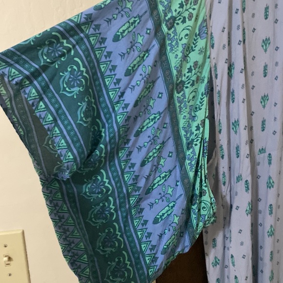 Spell And The Gypsy Collective Rare Desert Wanderer Kimono Blue - Picture 4 of 5